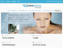 Tablet Screenshot of minipiscina.net